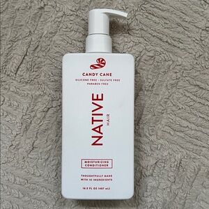 Native Candy Cane 16.5 oz Moisturizing conditioner in pump bottle NEW